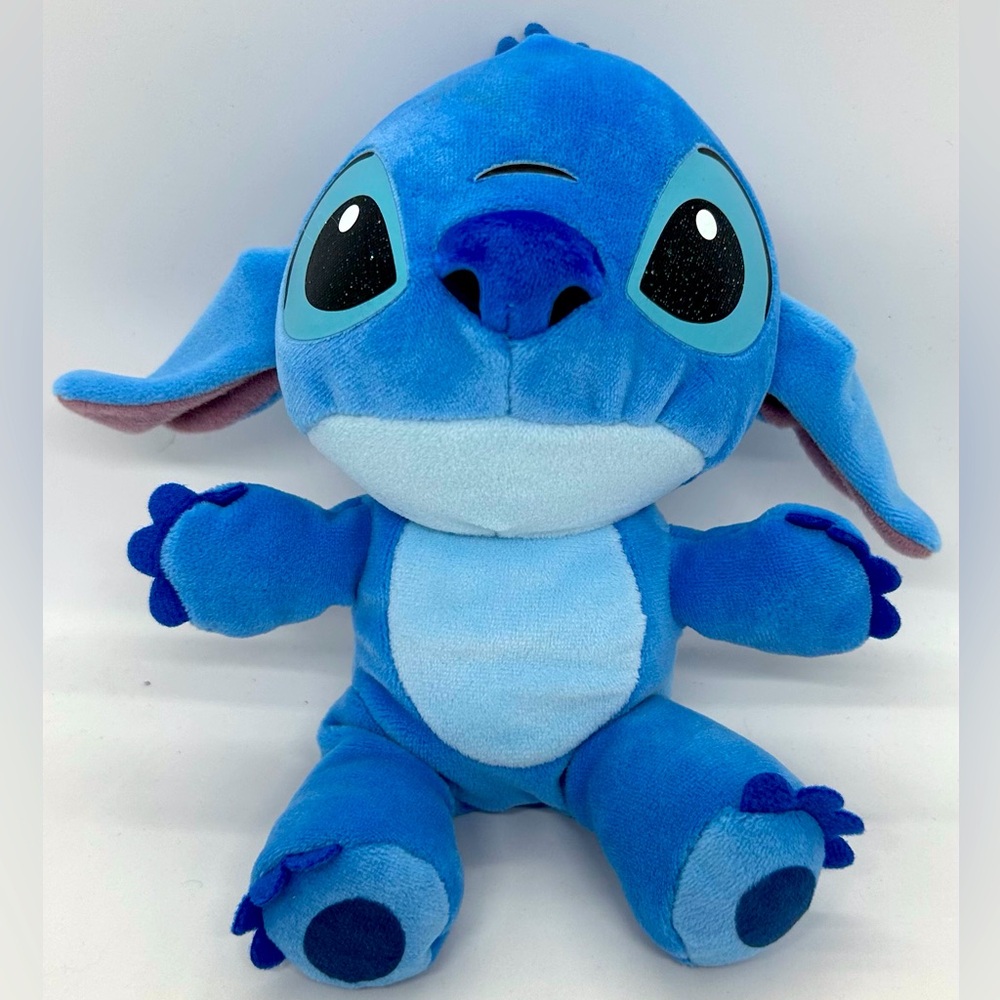 TY Disney Stitch Sparkle Beanie Baby Plush - Picture 2 of 4